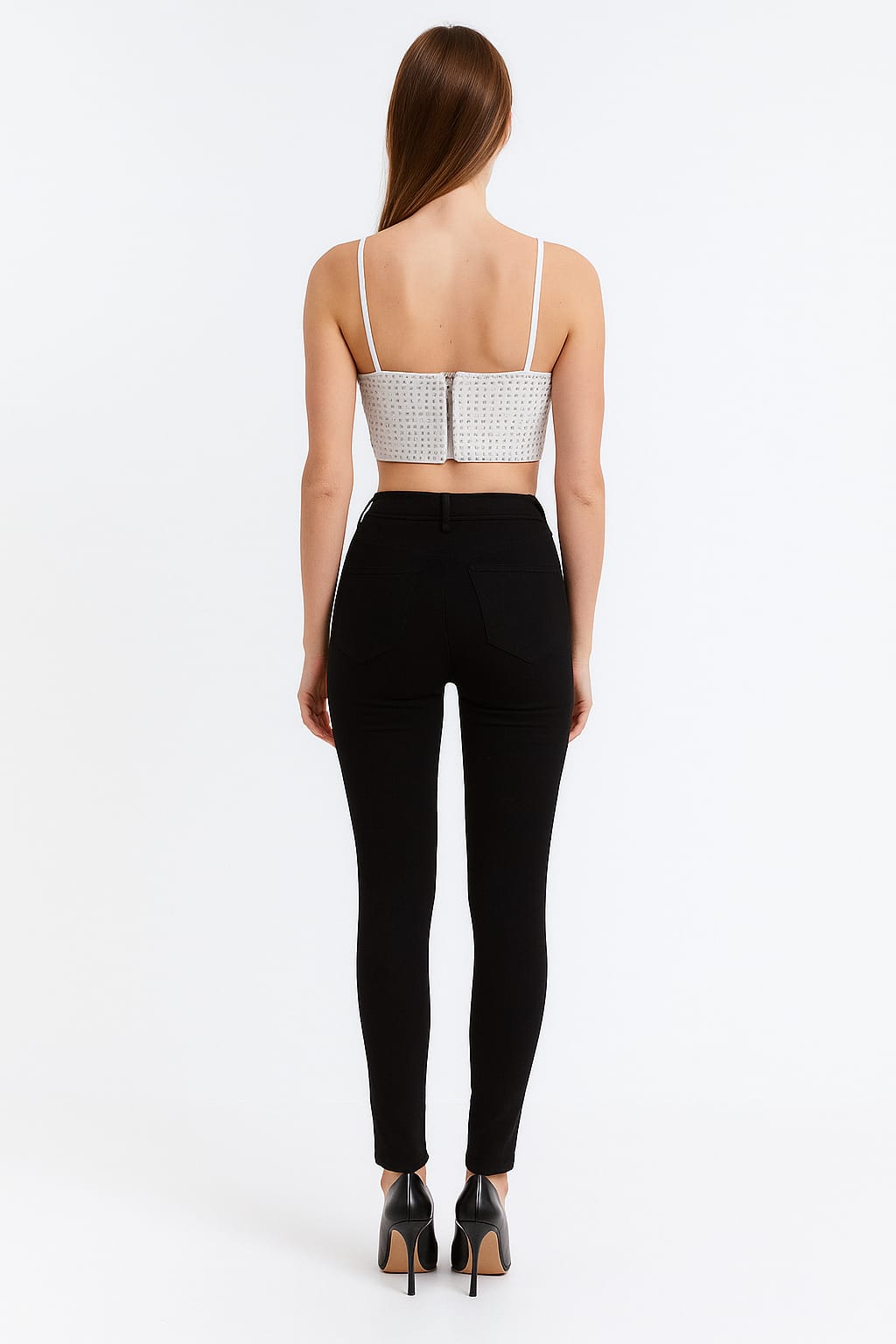 CINNTRE - Top con Strass