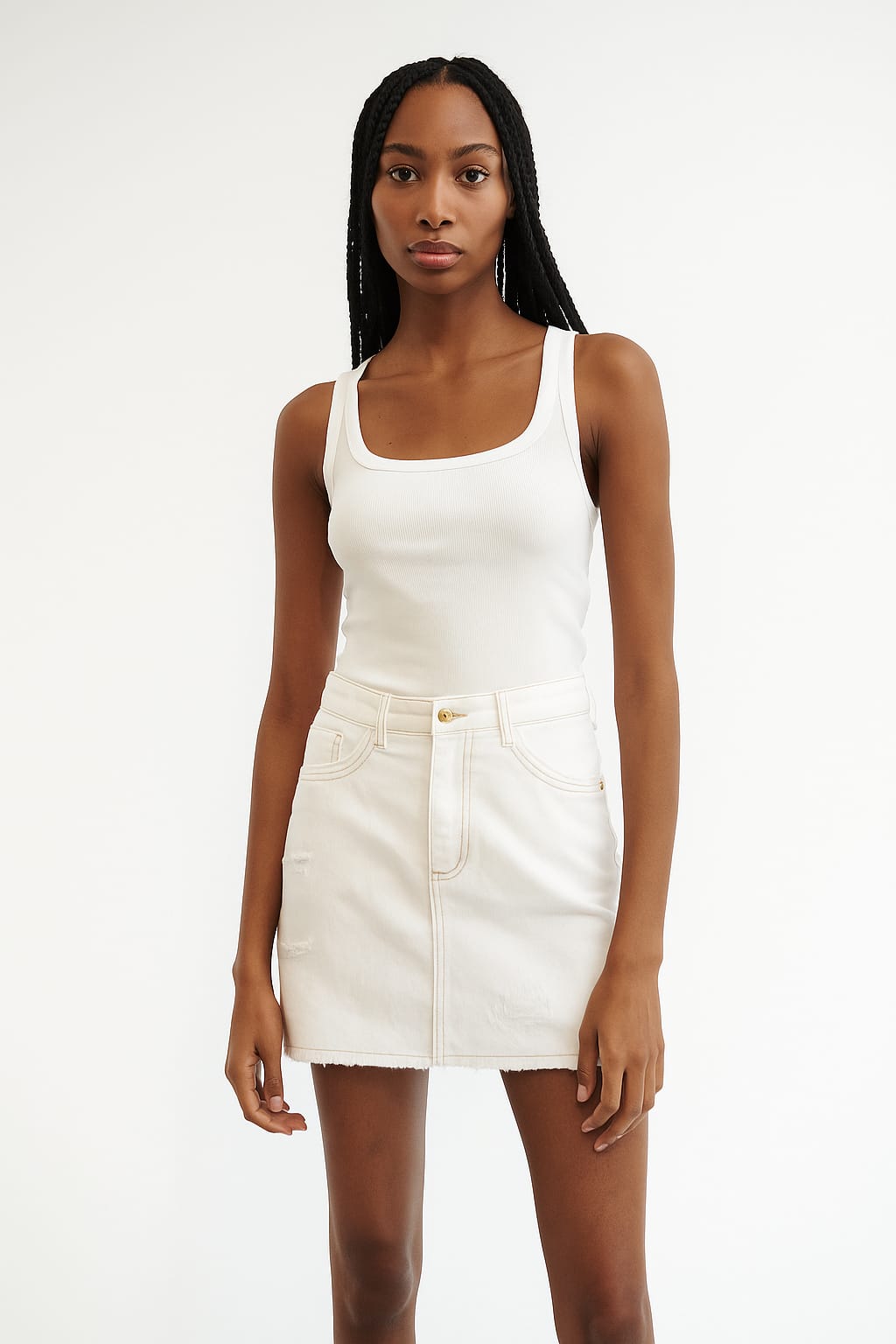 CINNTRE - Falda de Jeans