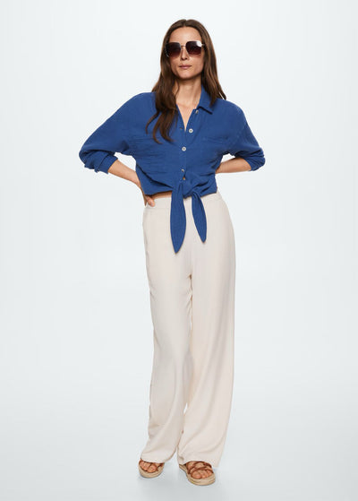 MNG - Camisa algodón bambula