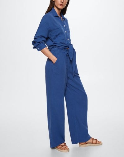 MNG - Camisa algodón bambula
