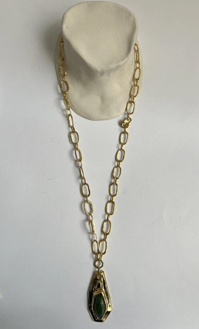 Project-White - Mechi Garay Collar Raka Dorado