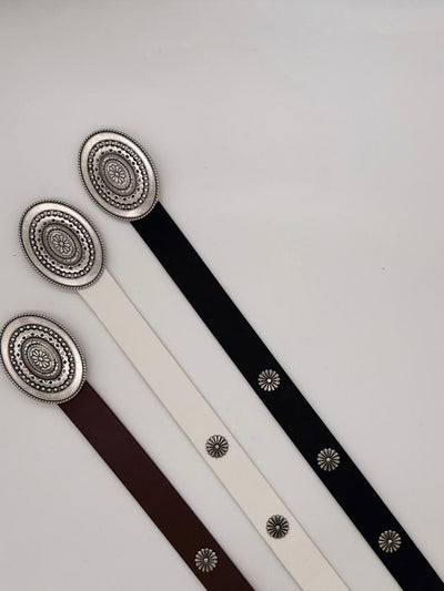 Unico - Cinturon Hebilla Metal Negro