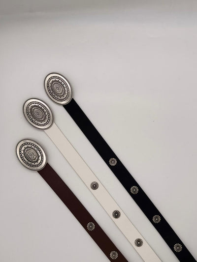 Unico - Cinturon Hebilla Metal Negro