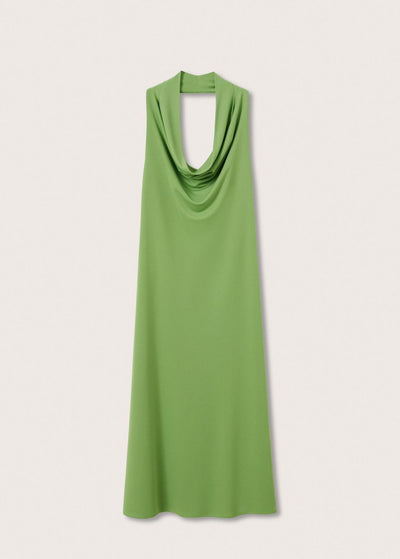 MNG - Vestido cuello halter