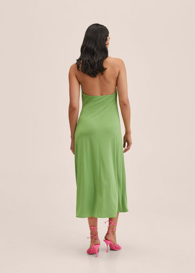 MNG - Vestido cuello halter