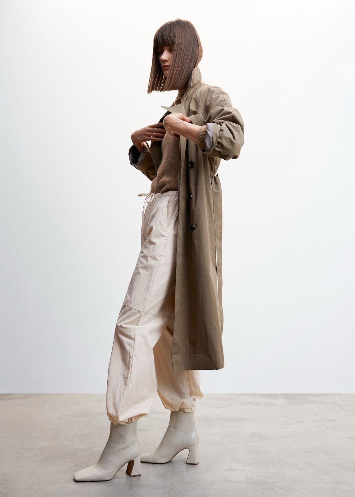 MNG - Pantalón parachute