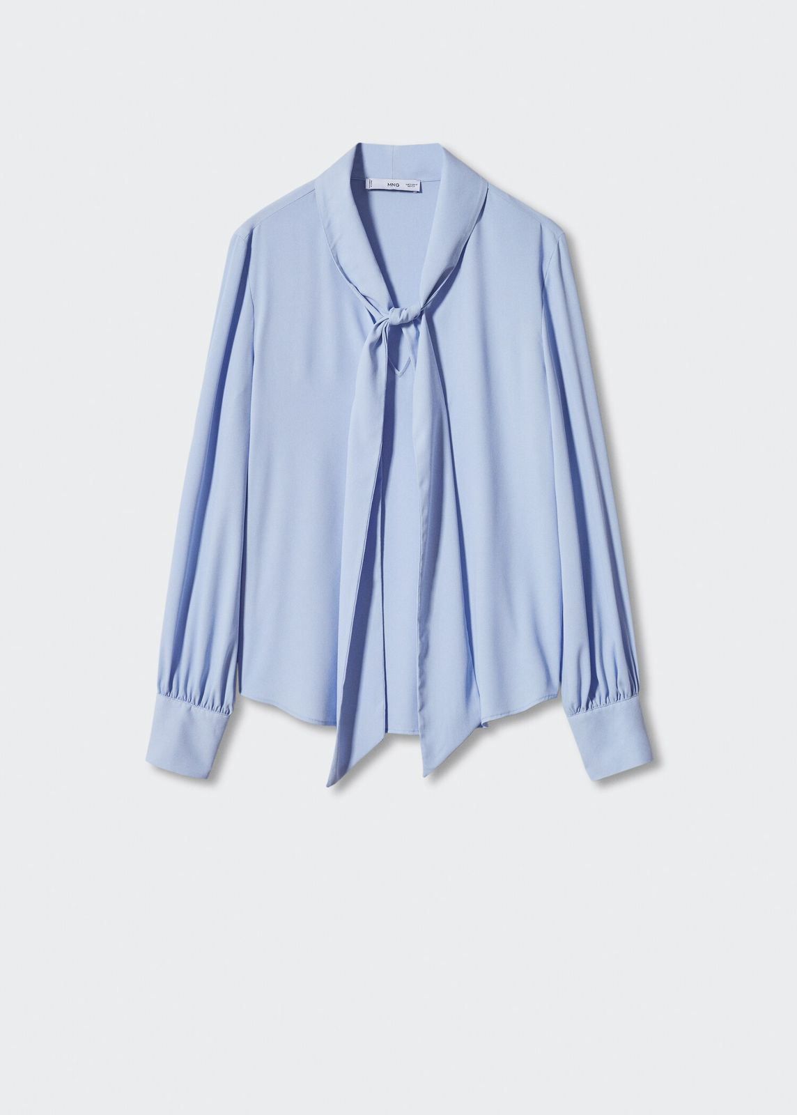 MNG - Blusa fluida lazo