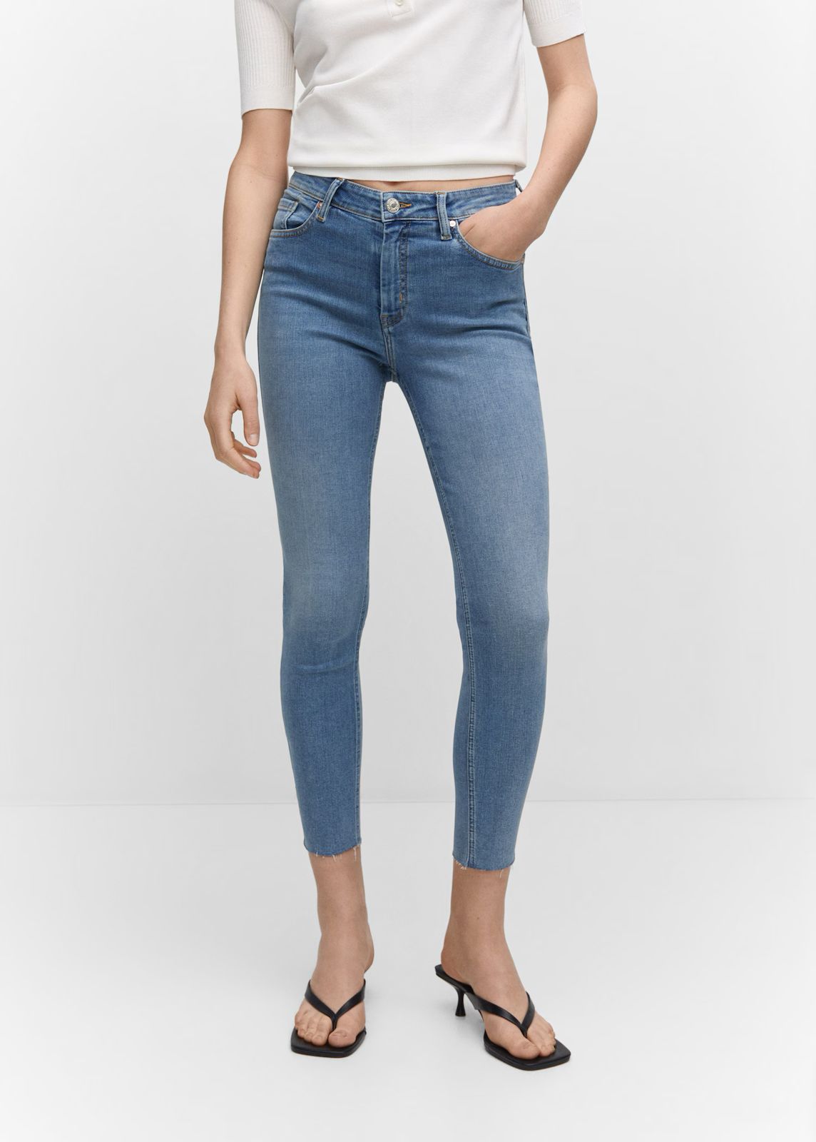 MNG - Jeans skinny crop