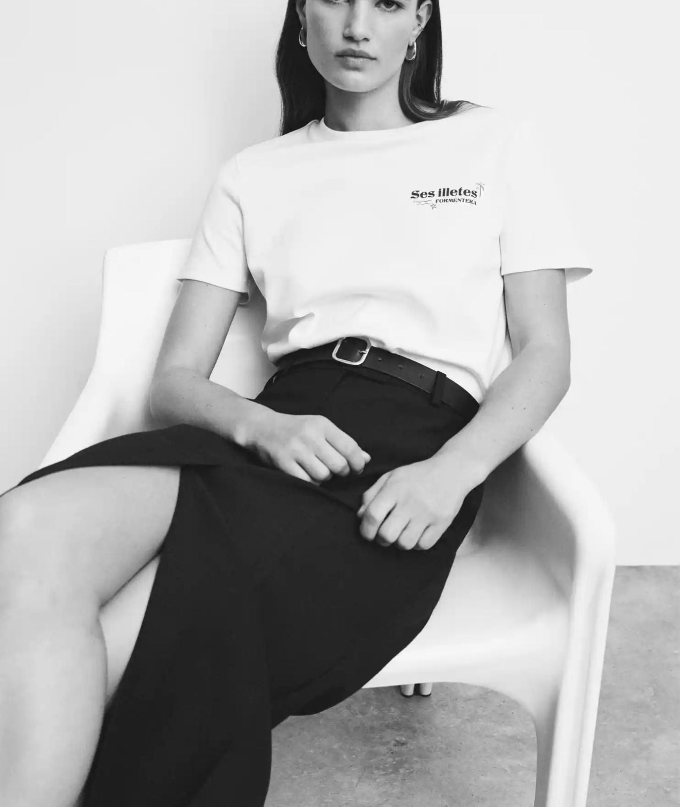 MNG - Camiseta estampada algodón