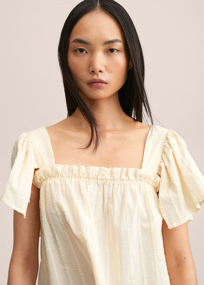 MNG - Blusa 100% algodón