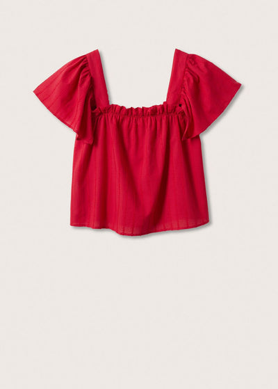 MNG - Blusa 100% algodón