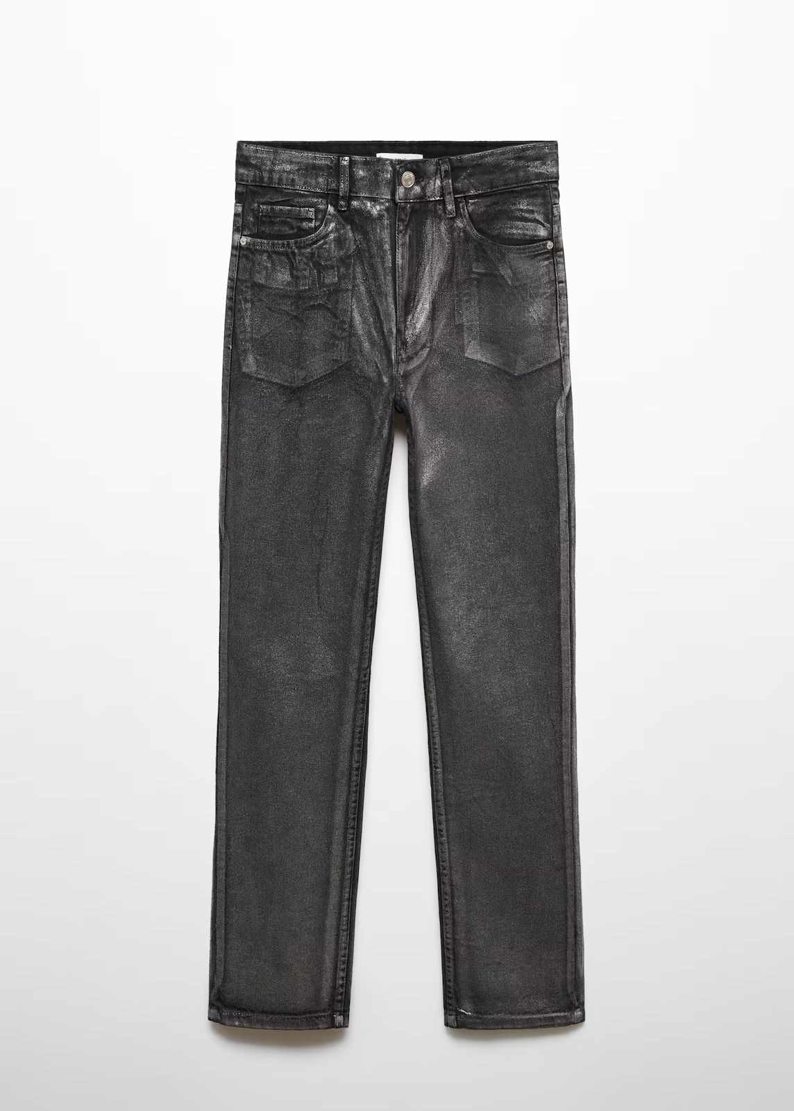 MNG- Jeans rectos foil