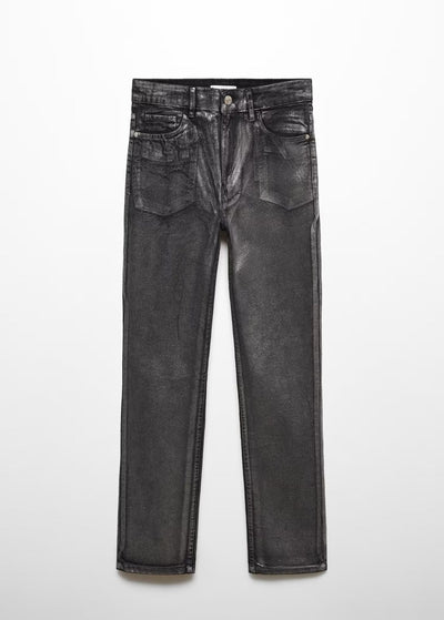 MNG- Jeans rectos foil