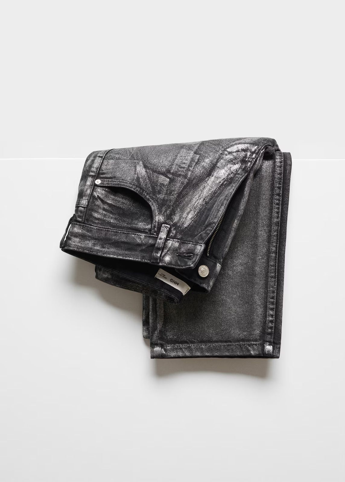 MNG- Jeans rectos foil