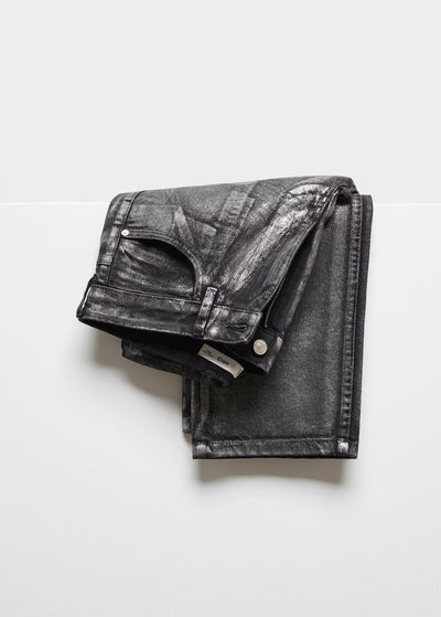 MNG- Jeans rectos foil