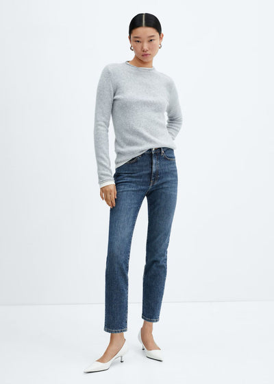 MNG- Jeans Claudia slim crop