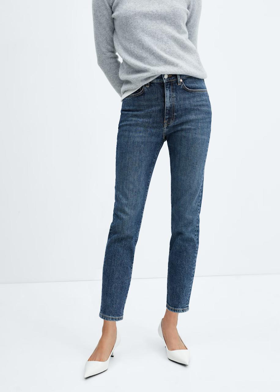 MNG- Jeans Claudia slim crop