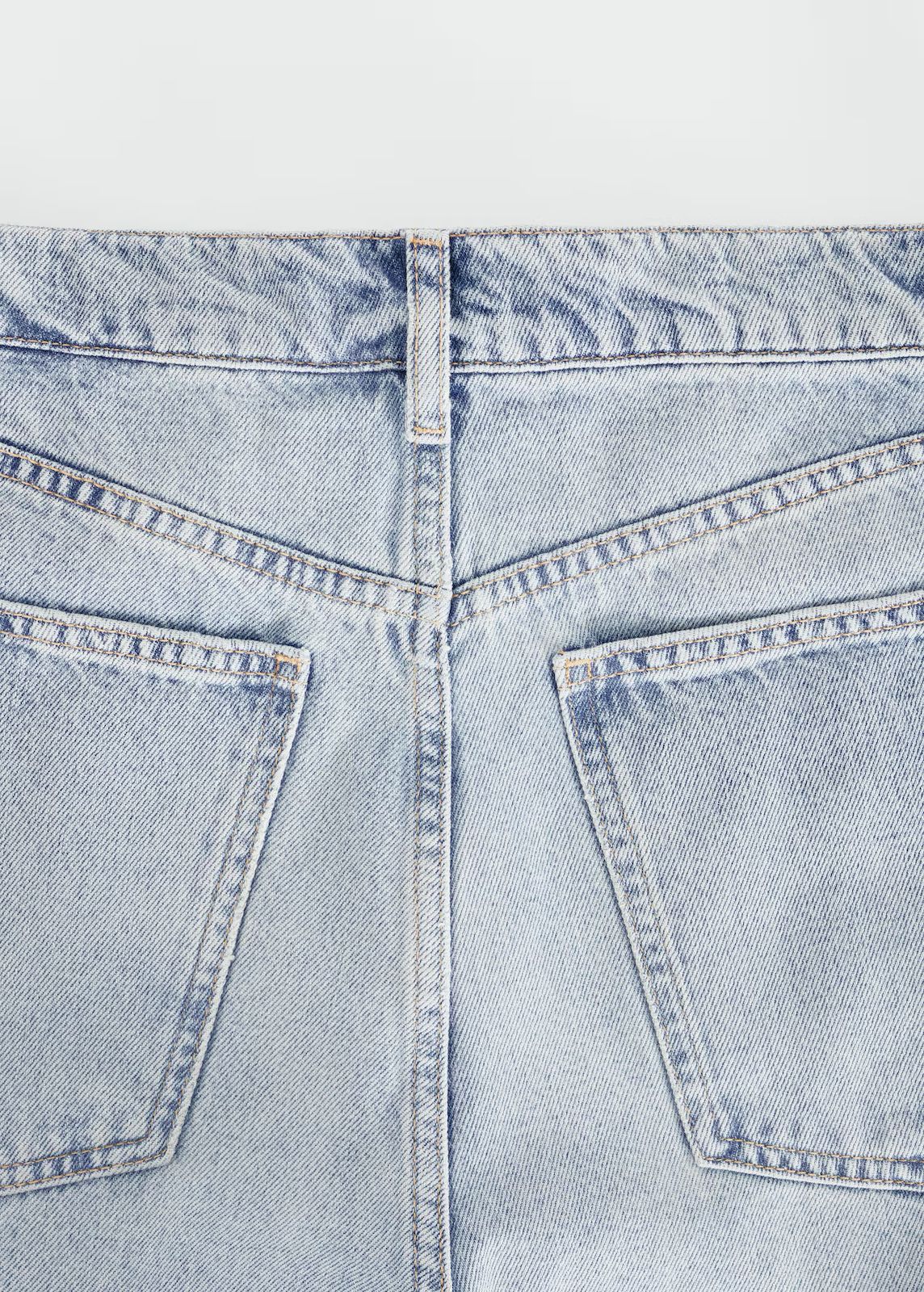 MNG - Jeans wideleg tiro medio