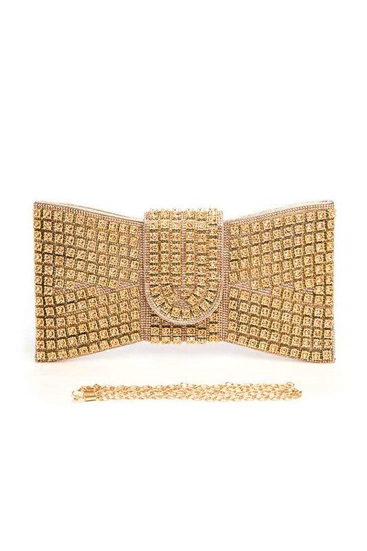 Essentials -  Clutch Brillantes Dorado