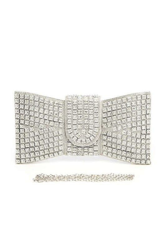 Essentials -  Clutch Brillantes Plata