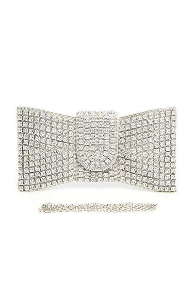 Essentials -  Clutch Brillantes Plata