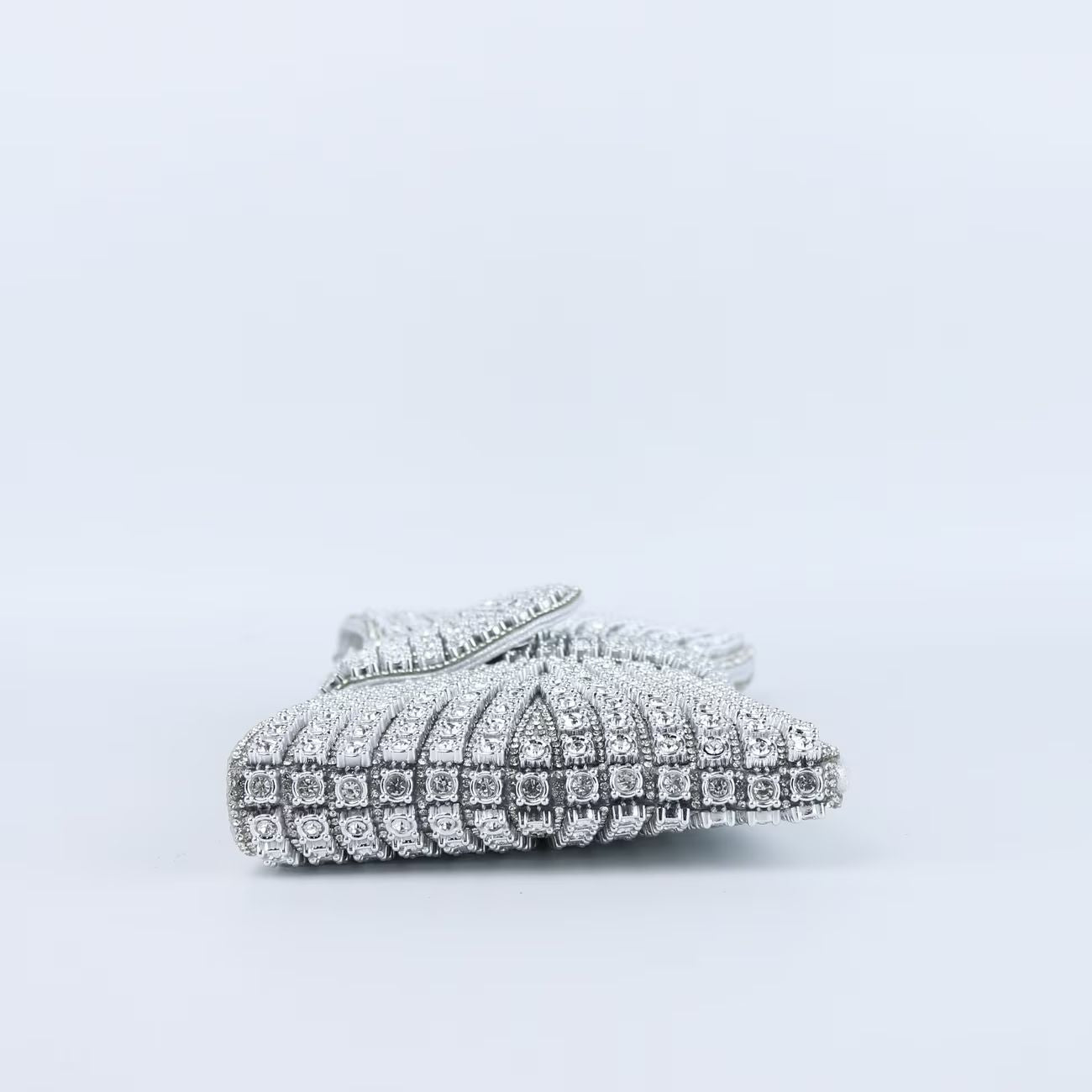 Essentials -  Clutch Brillantes Plata