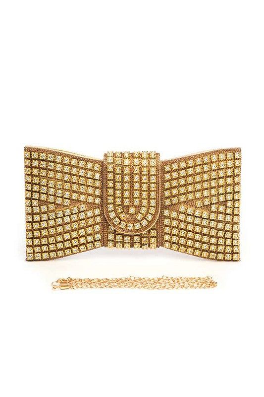 Essentials -  Clutch Brillantes Dorado