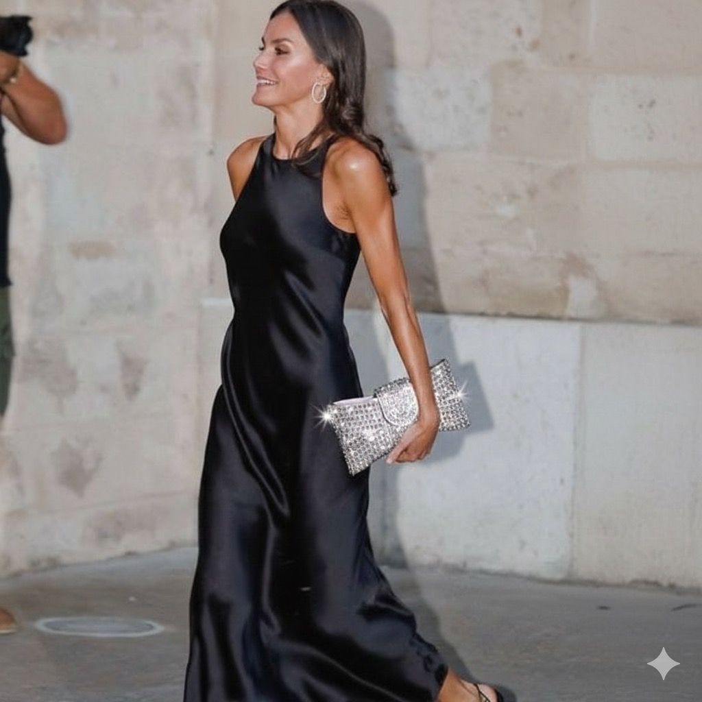 Essentials -  Clutch Brillantes Plata