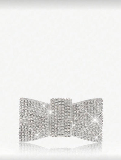 Essentials -  Clutch Brillantes Plata