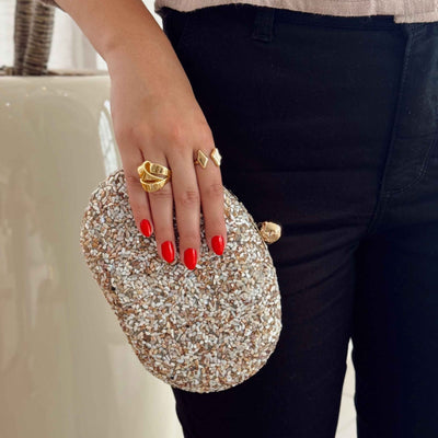 Essentials - Clutch Iris Nude