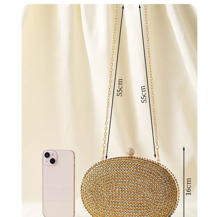 essentials - Gold Clutch