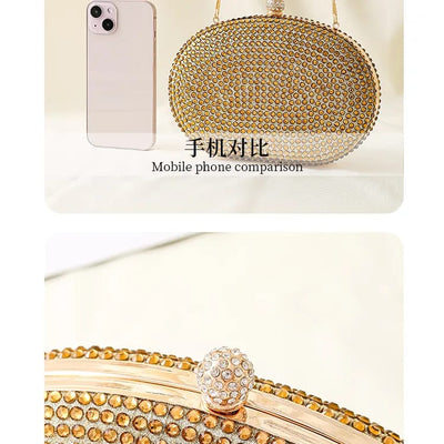 essentials - Gold Clutch