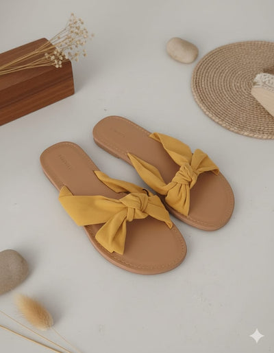 Forever 21 - Sandalias Bow Liso