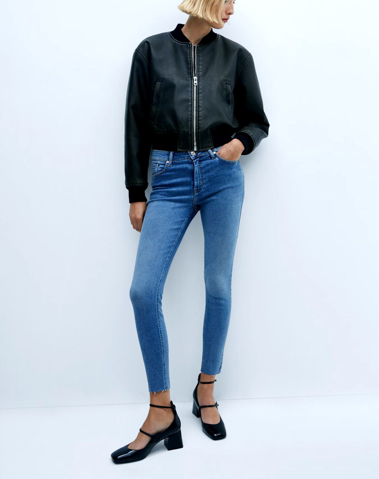 MNG -Jeans skinny crop