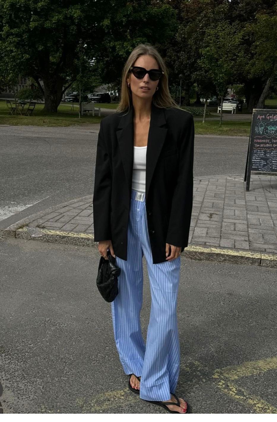 Alexandra - Pantalon Striped