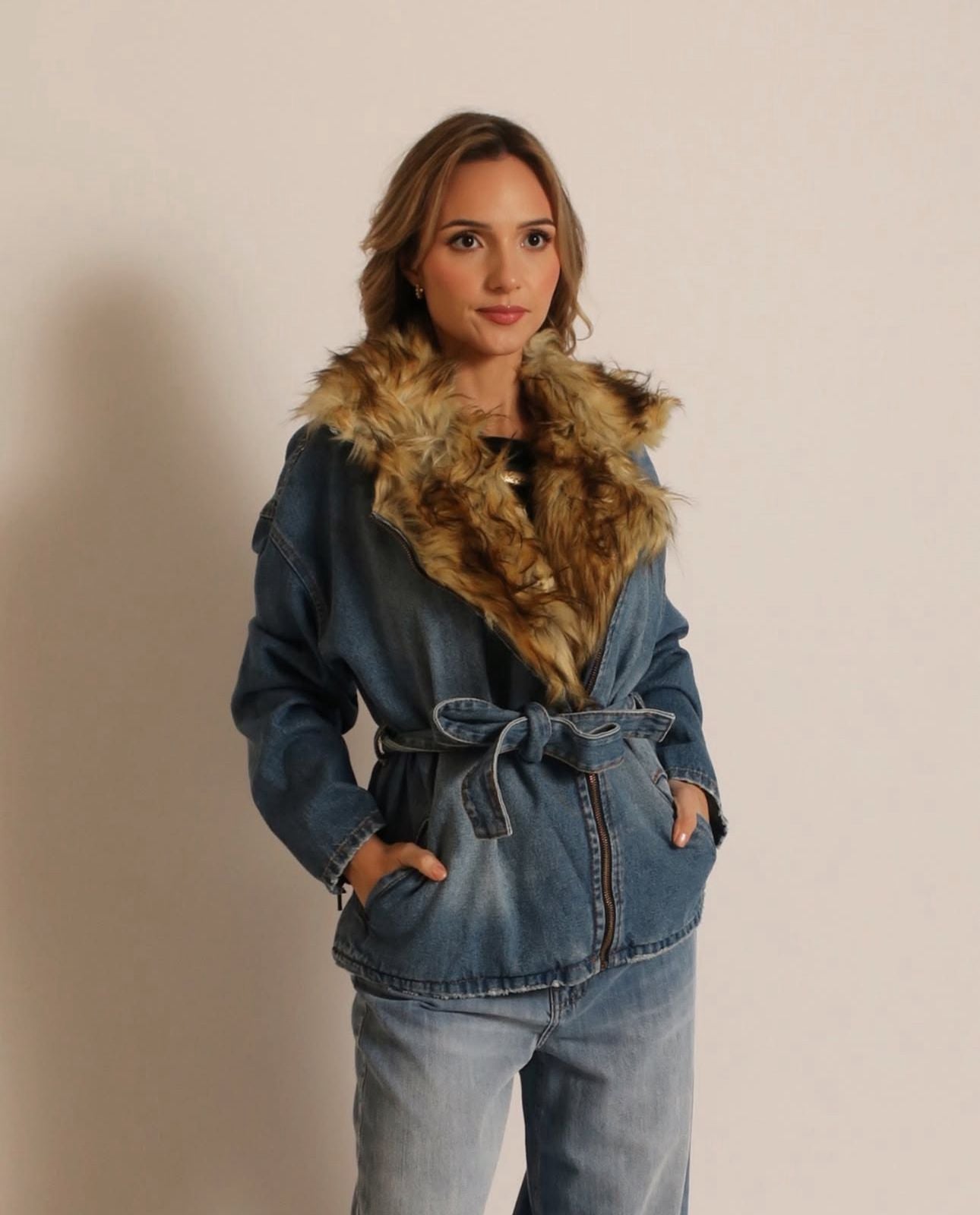 CINNTRE - LancaPerfume - Chaqueta de Jeans