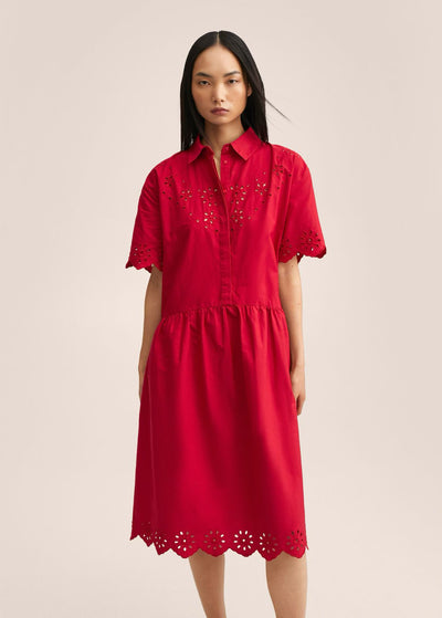 MNG - Vestido Camisero Cloud-h