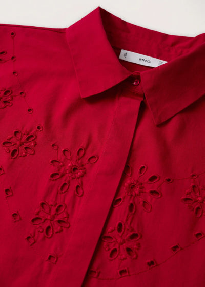 MNG - Vestido Camisero Cloud-h