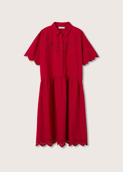 MNG - Vestido Camisero Cloud-h