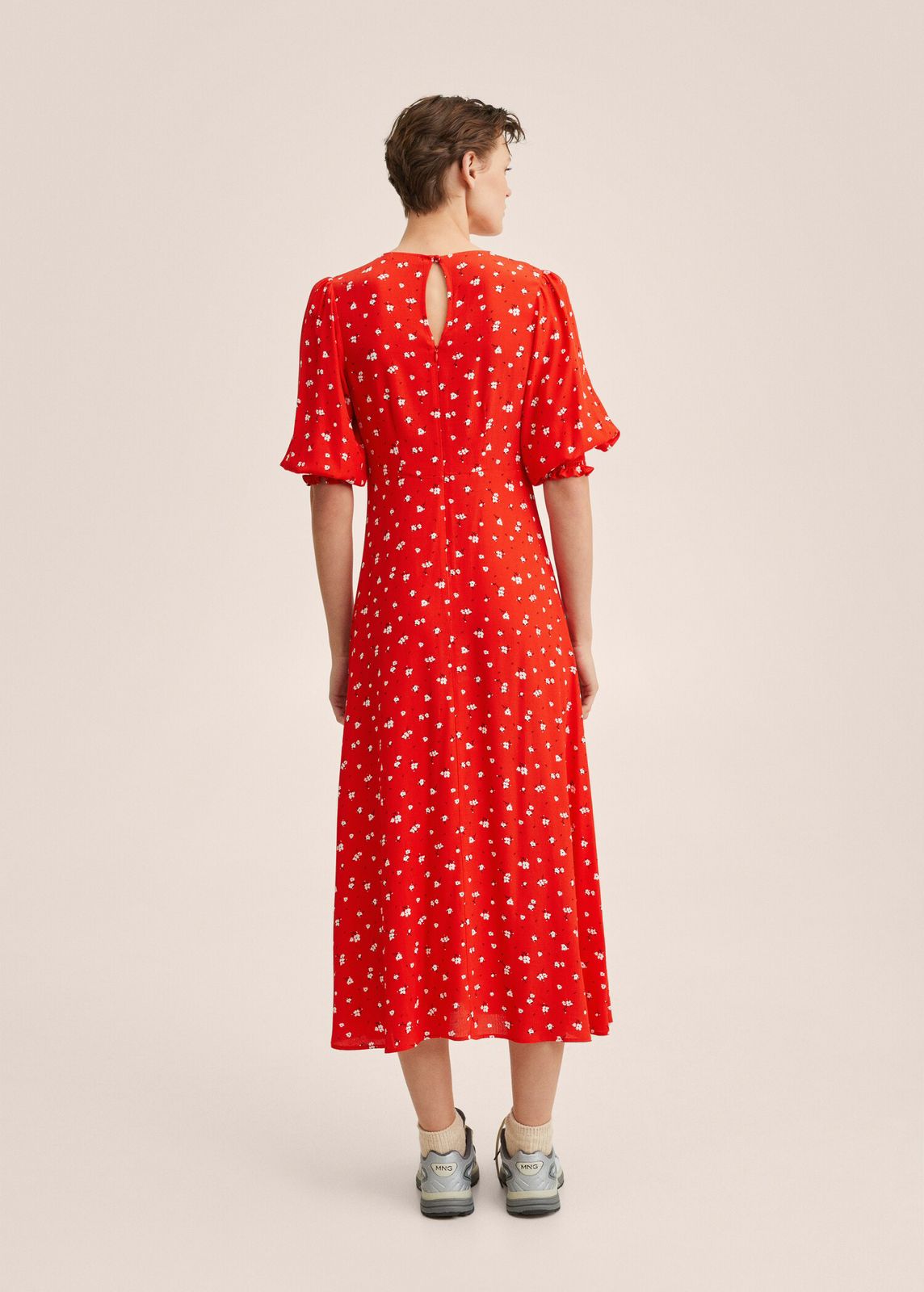 MNG - Vestido estampado flores