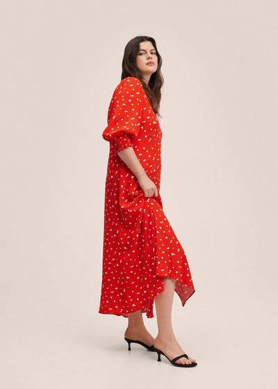MNG - Vestido estampado flores