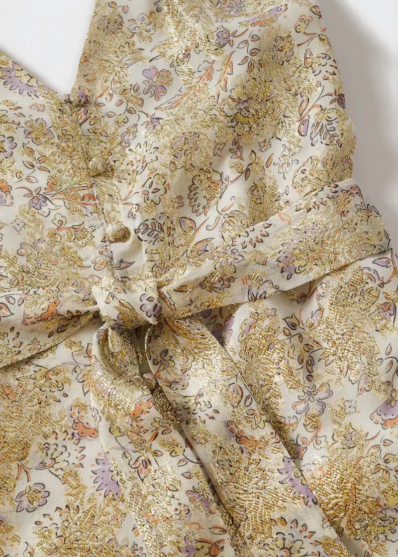 MNG - Mono estampado de lúrex