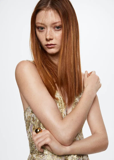 MNG - Mono estampado de lúrex