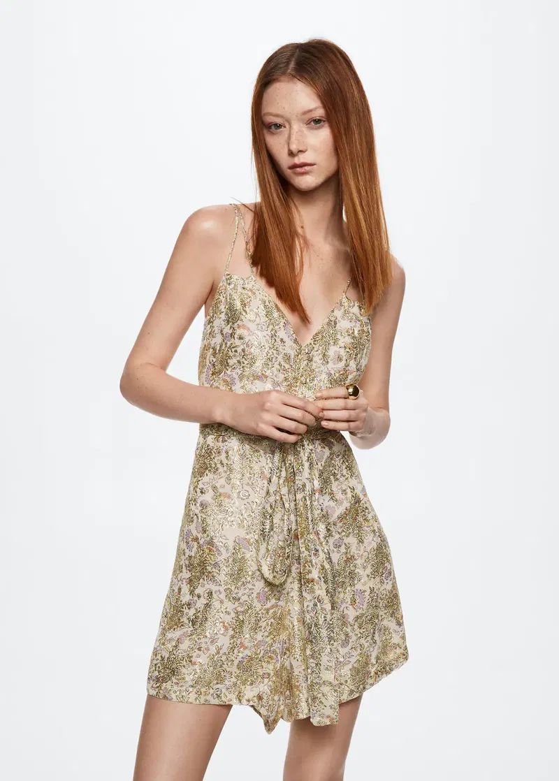 MNG - Mono estampado de lúrex