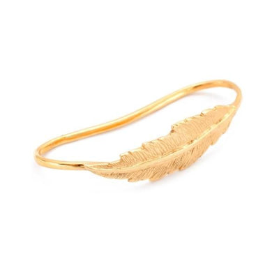 Unico - Cinturón hoja hebilla metal elástico -dorado y Plateado