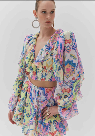 CINNTRE - Amarante - Top Estampado