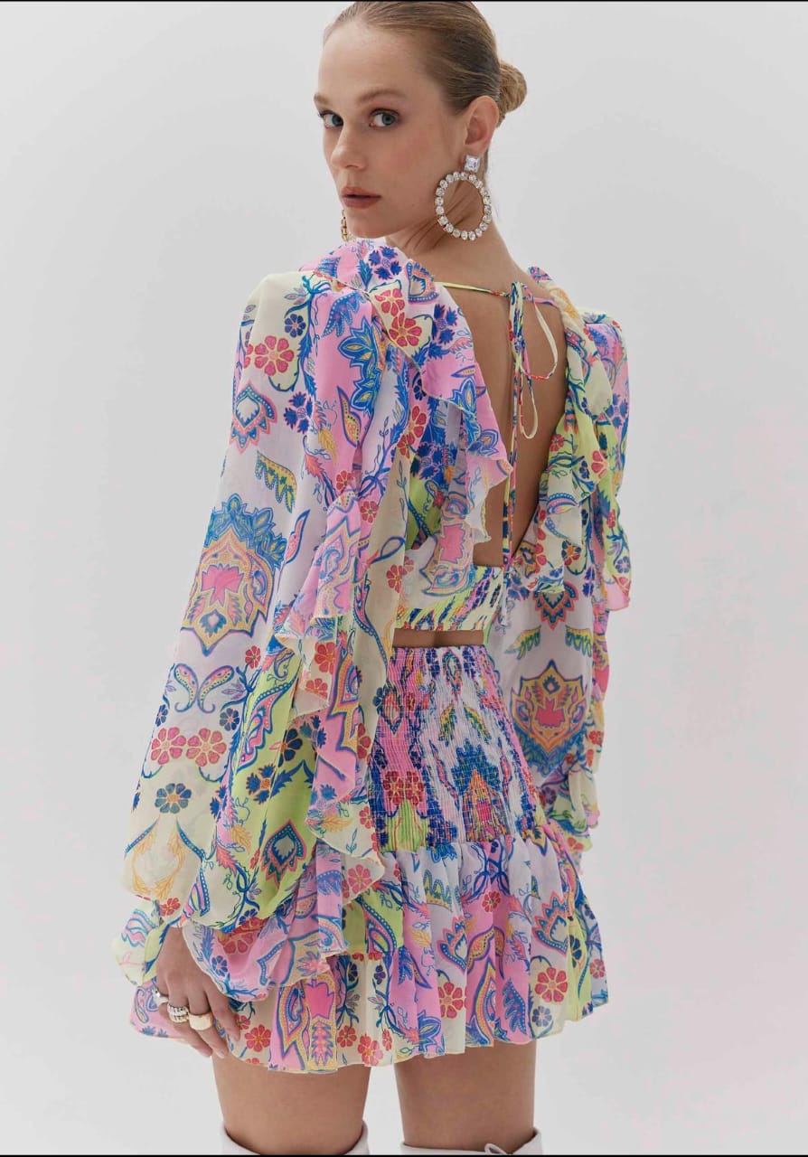 CINNTRE - Amarante - Top Estampado