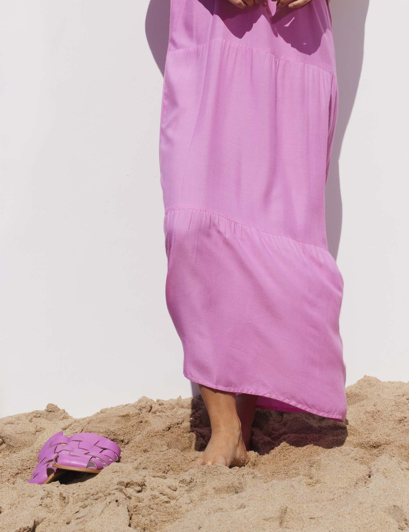 Rotunda - Vestido Auset Fuchsia