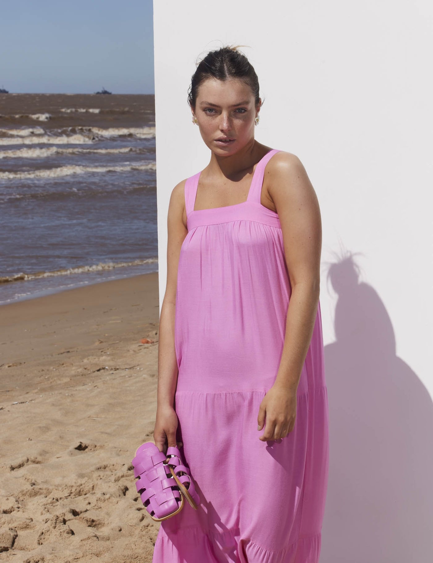 Rotunda - Vestido Auset Fuchsia