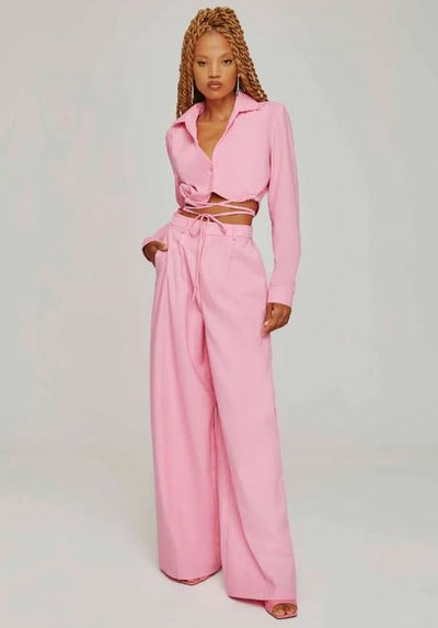 CINNTRE - MYFT - Pantalon Rosa